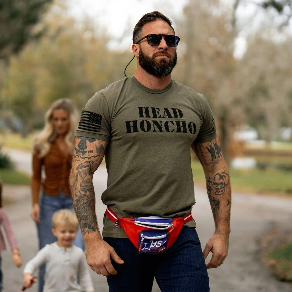 Head Honcho T-Shirt - Military Green