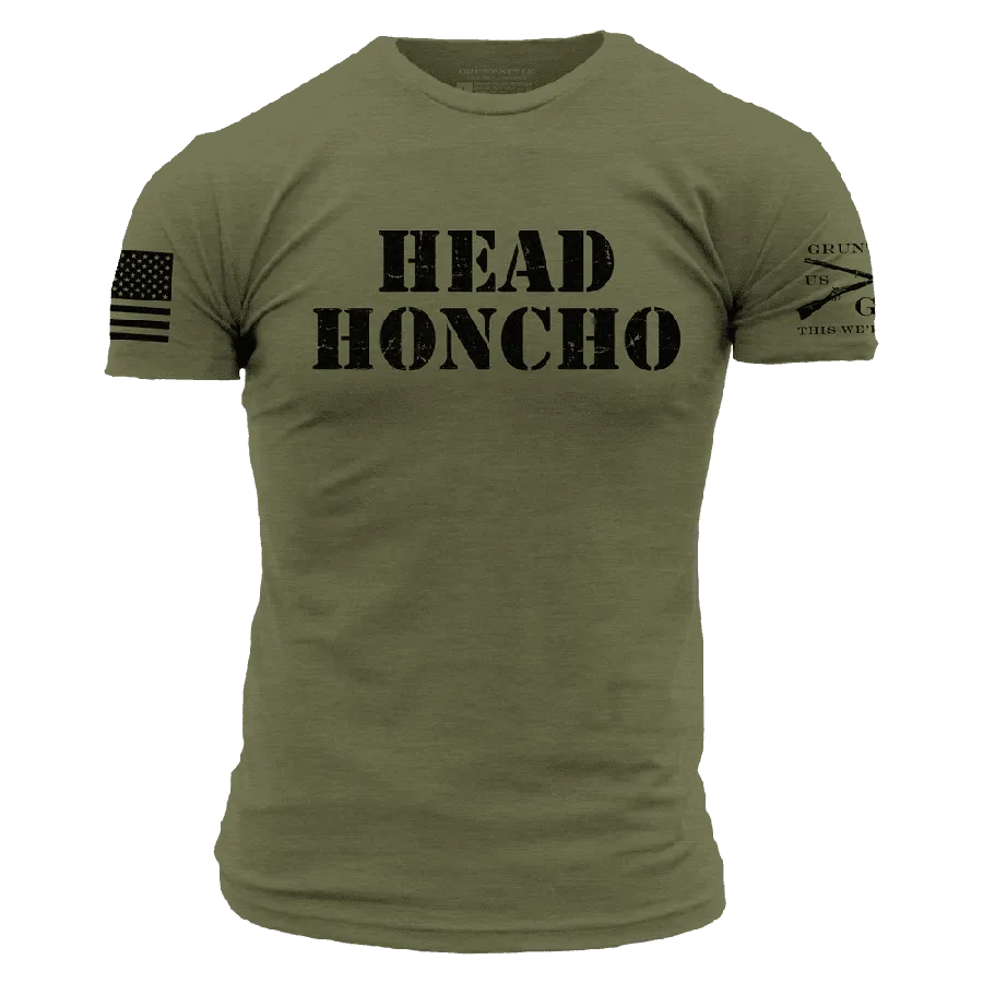 Head Honcho T-Shirt - Military Green