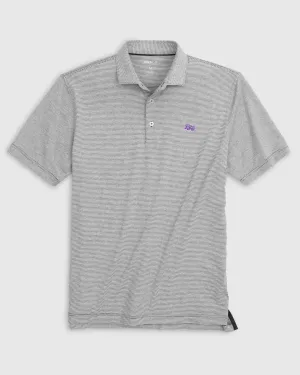 High Point Lyndonn Striped Jersey Performance Polo