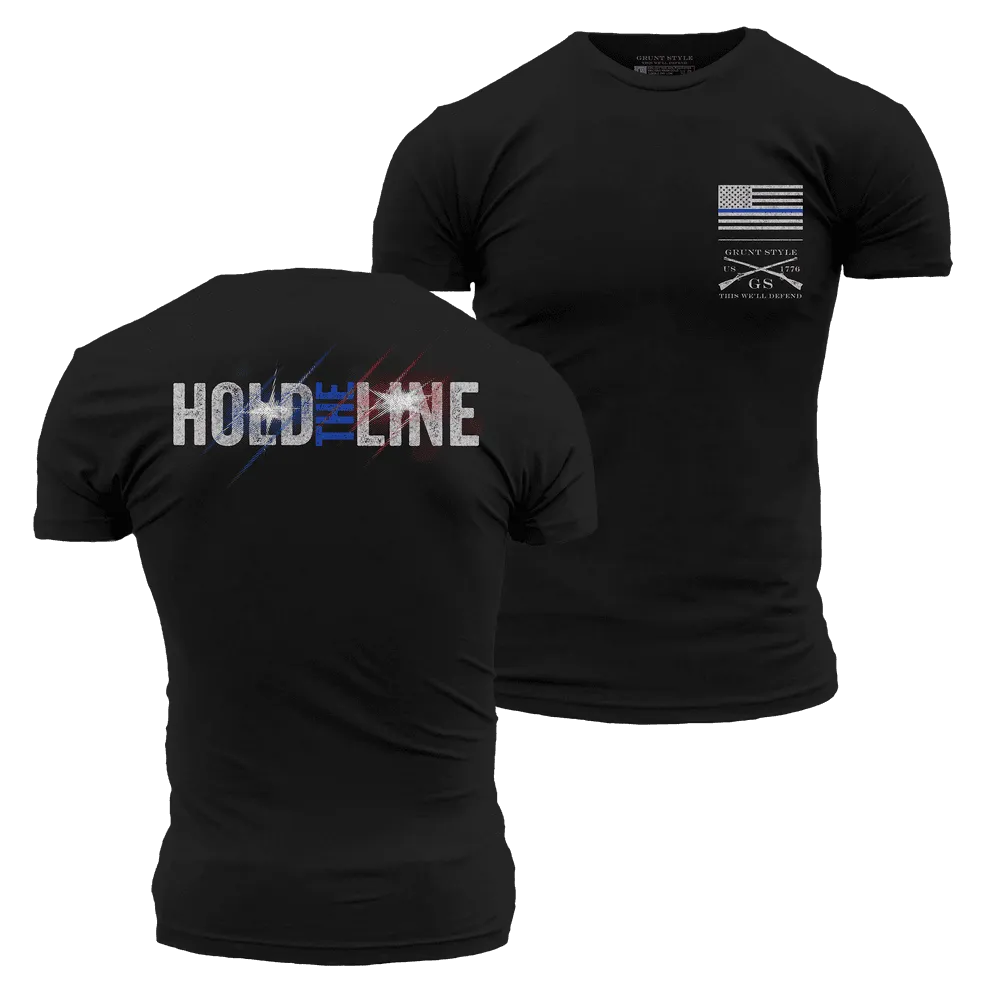 Hold The Line 2.0 T-Shirt - Black