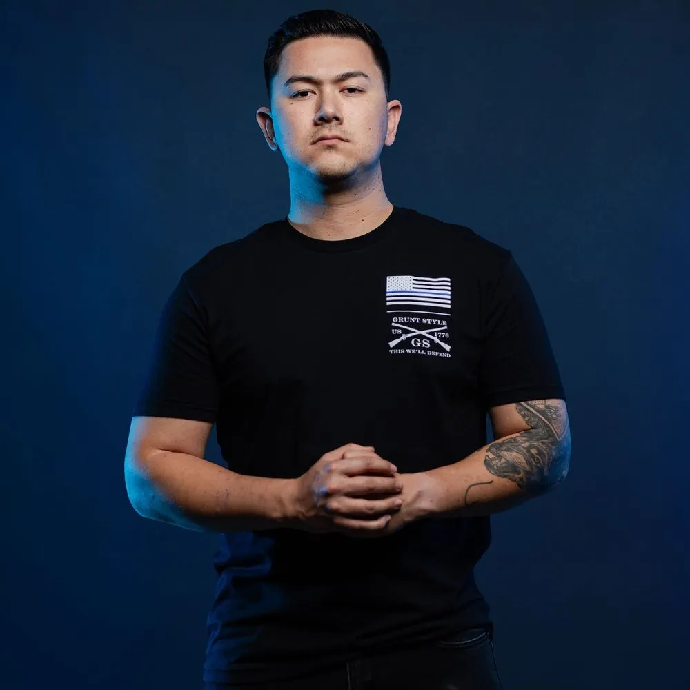 Hold The Line 2.0 T-Shirt - Black