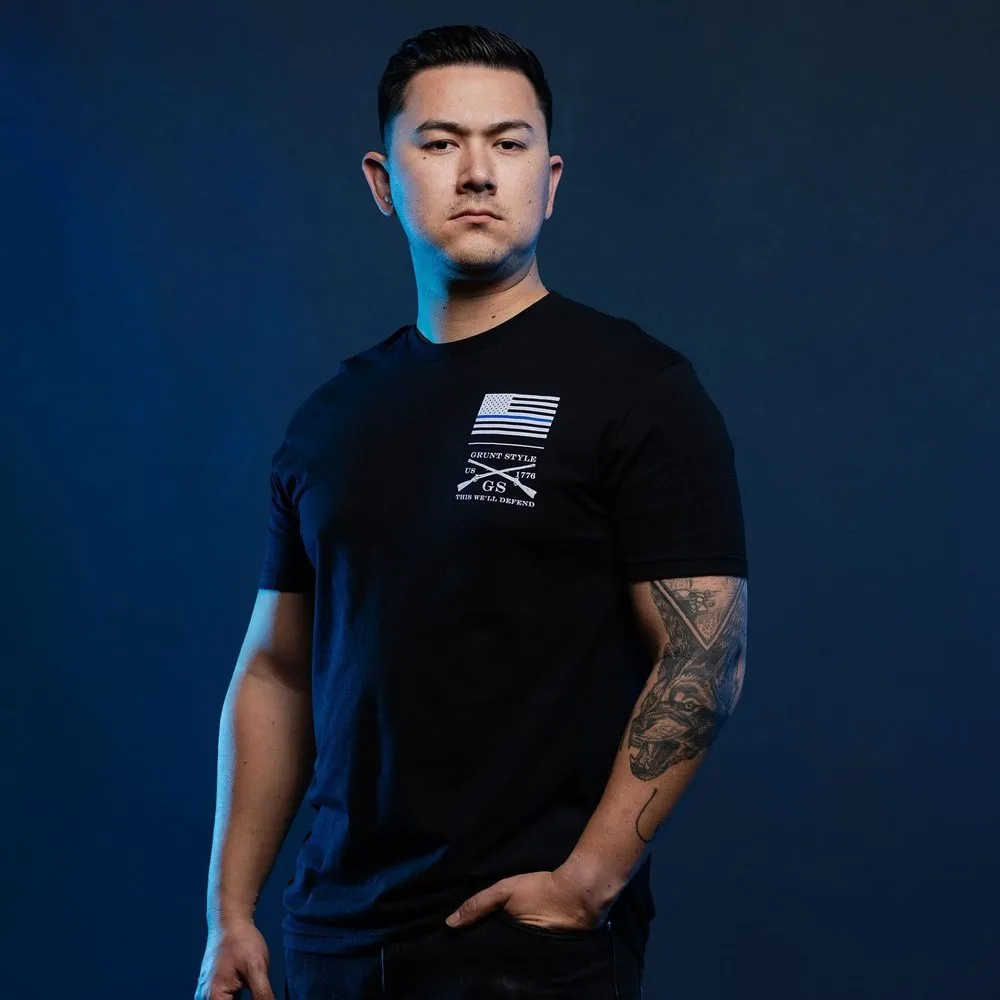 Hold The Line 2.0 T-Shirt - Black