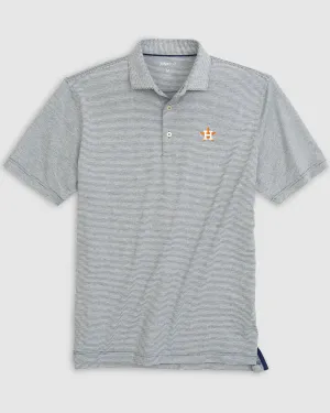 Houston Astros Lyndonn Striped Jersey Performance Polo