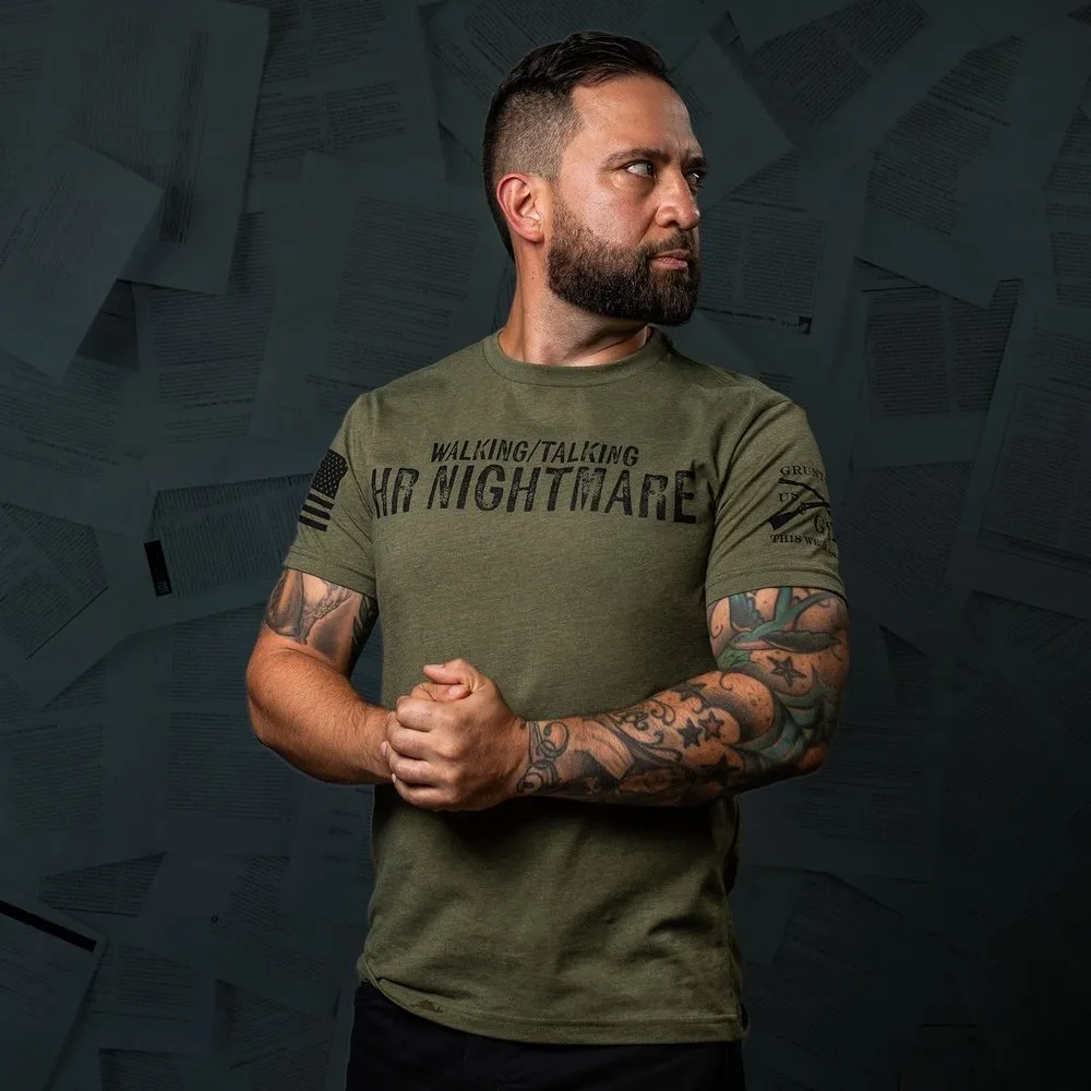 HR Nightmare T-Shirt - Military Green