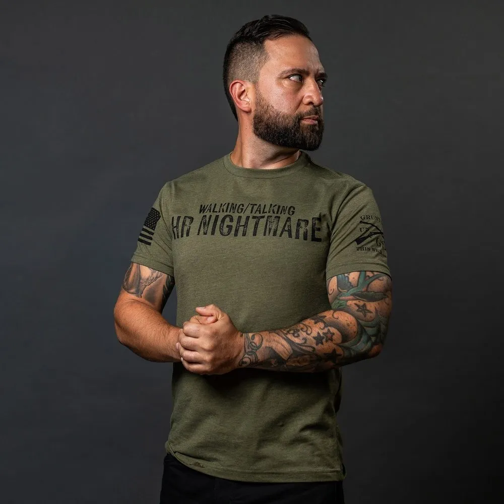 HR Nightmare T-Shirt - Military Green