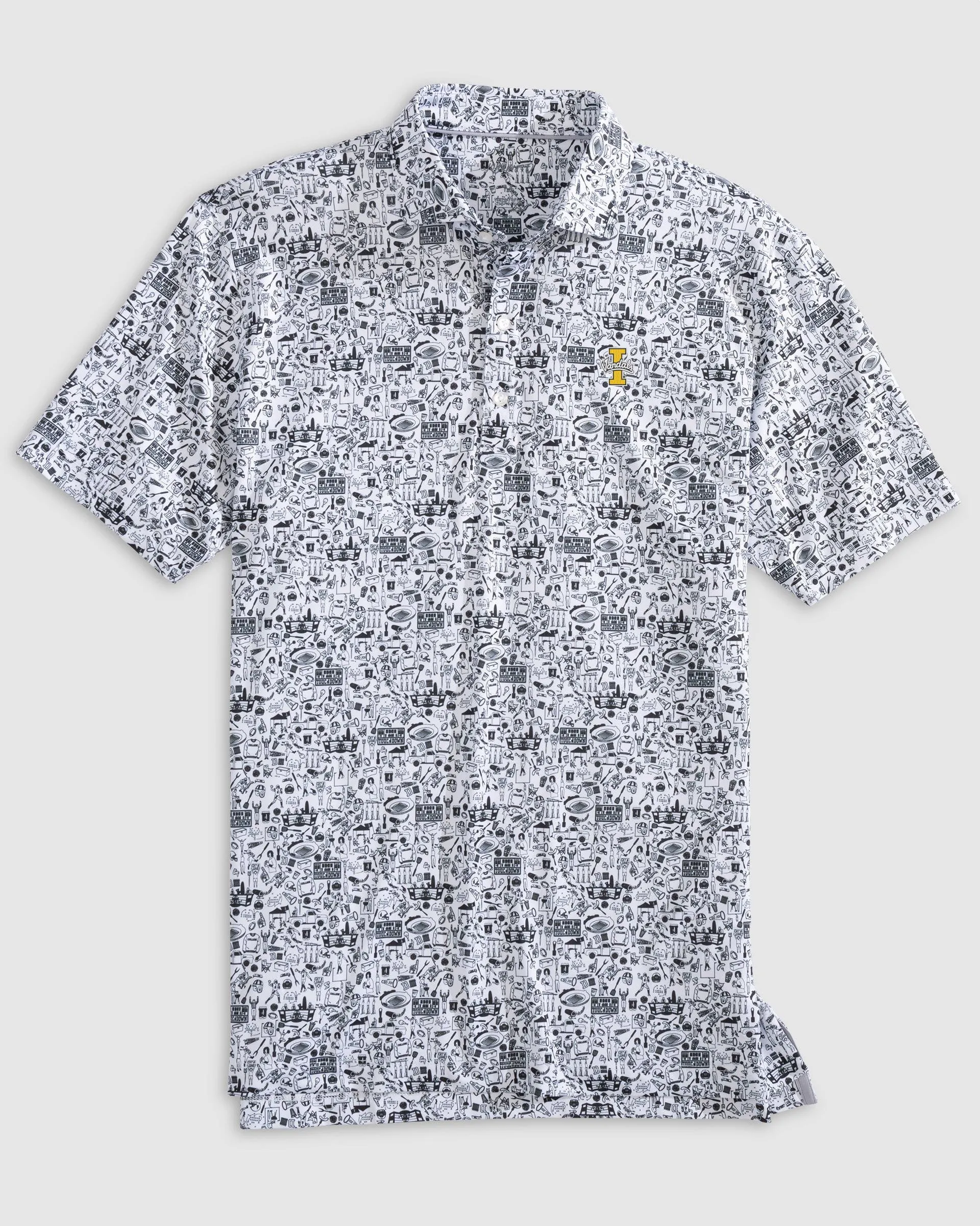 Idaho Tailgater 2.0 Printed Jersey Performance Polo