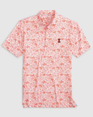 Illinois Tailgater 2.0 Printed Jersey Performance Polo
