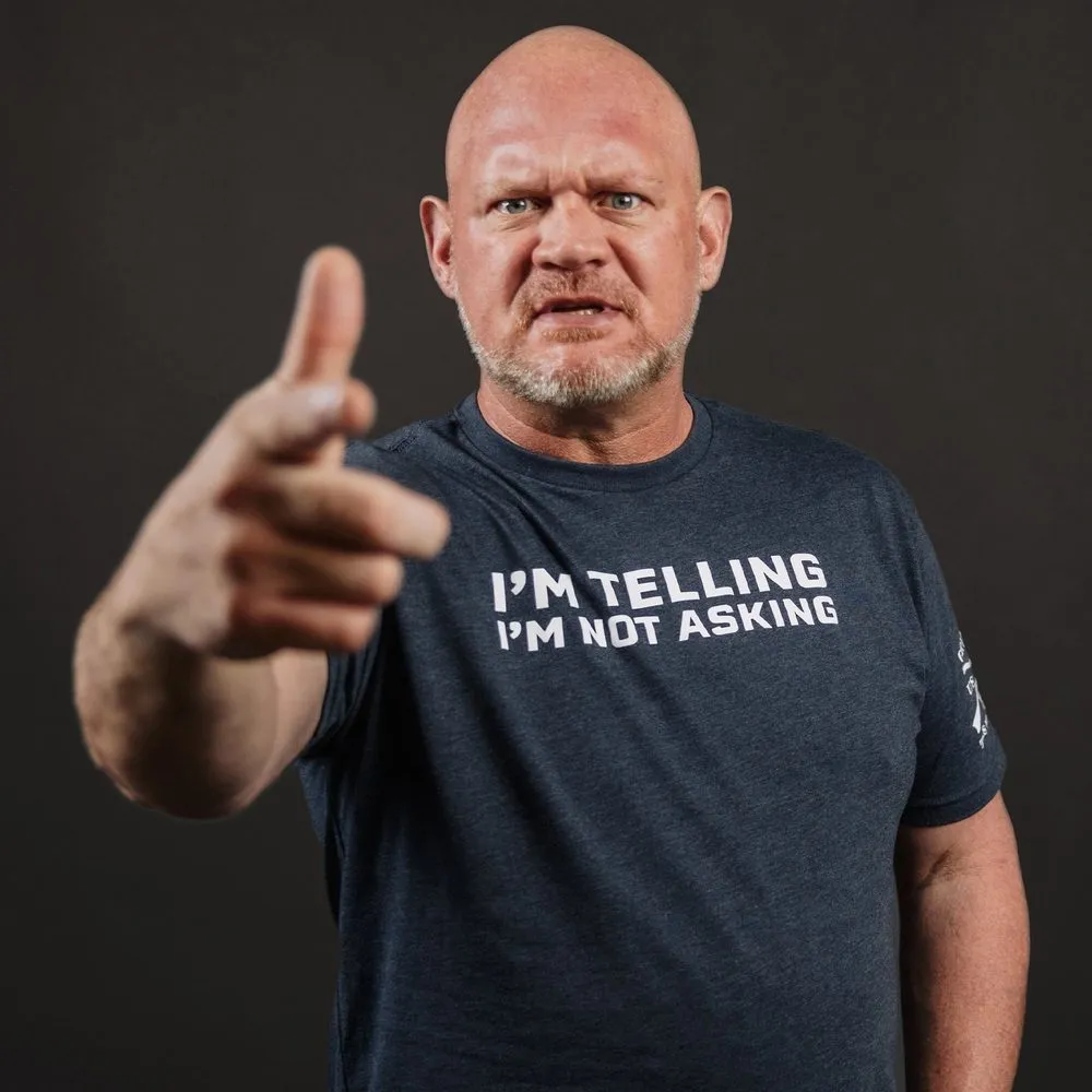I'm Not Asking T-Shirt - Midnight Navy