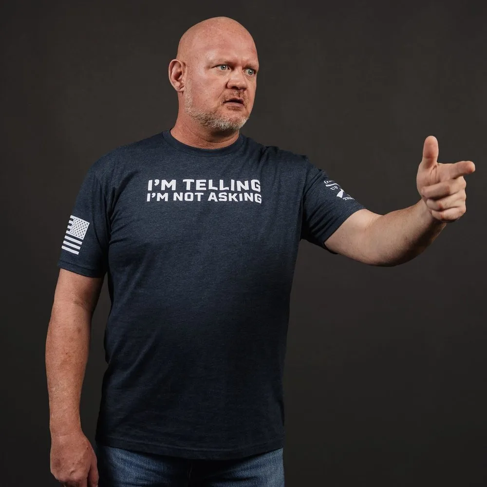 I'm Not Asking T-Shirt - Midnight Navy