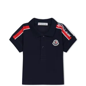 Infants Moncler Tape Logo Polo Shirt