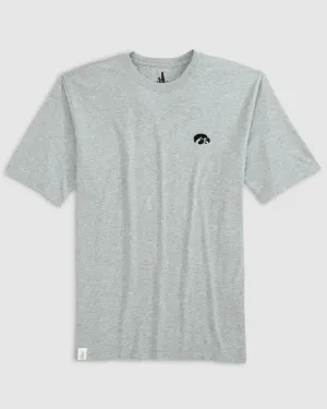 Iowa Heathered Spencer Cotton T-Shirt
