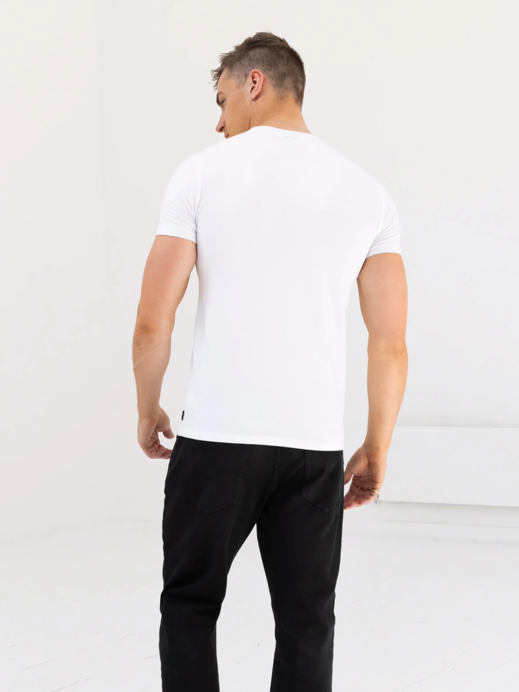 Iowa T-Shirt - White & Purple