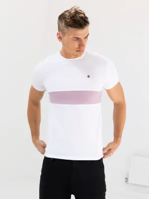 Iowa T-Shirt - White & Purple