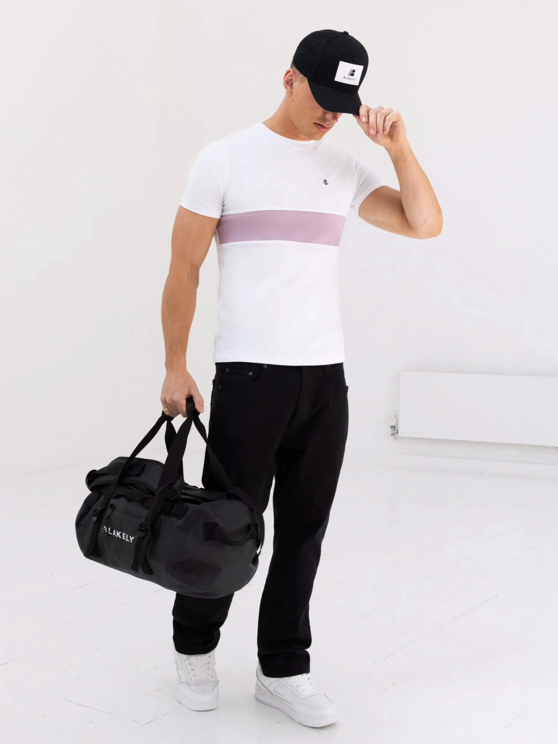 Iowa T-Shirt - White & Purple