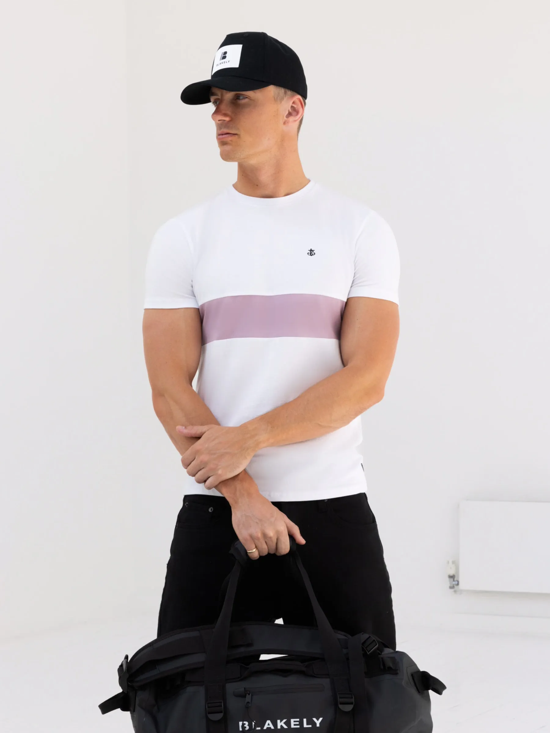 Iowa T-Shirt - White & Purple