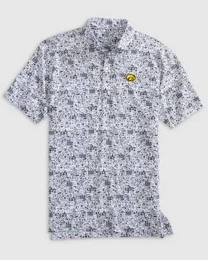 Iowa Tailgater 2.0 Printed Jersey Performance Polo