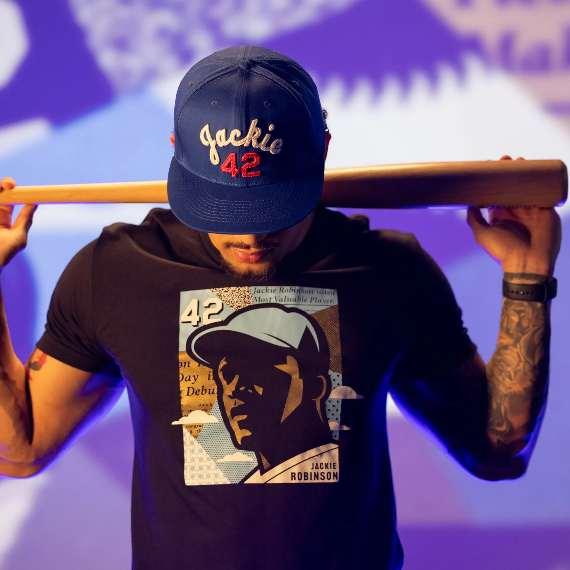 Jackie Robinson Front Page T-Shirt