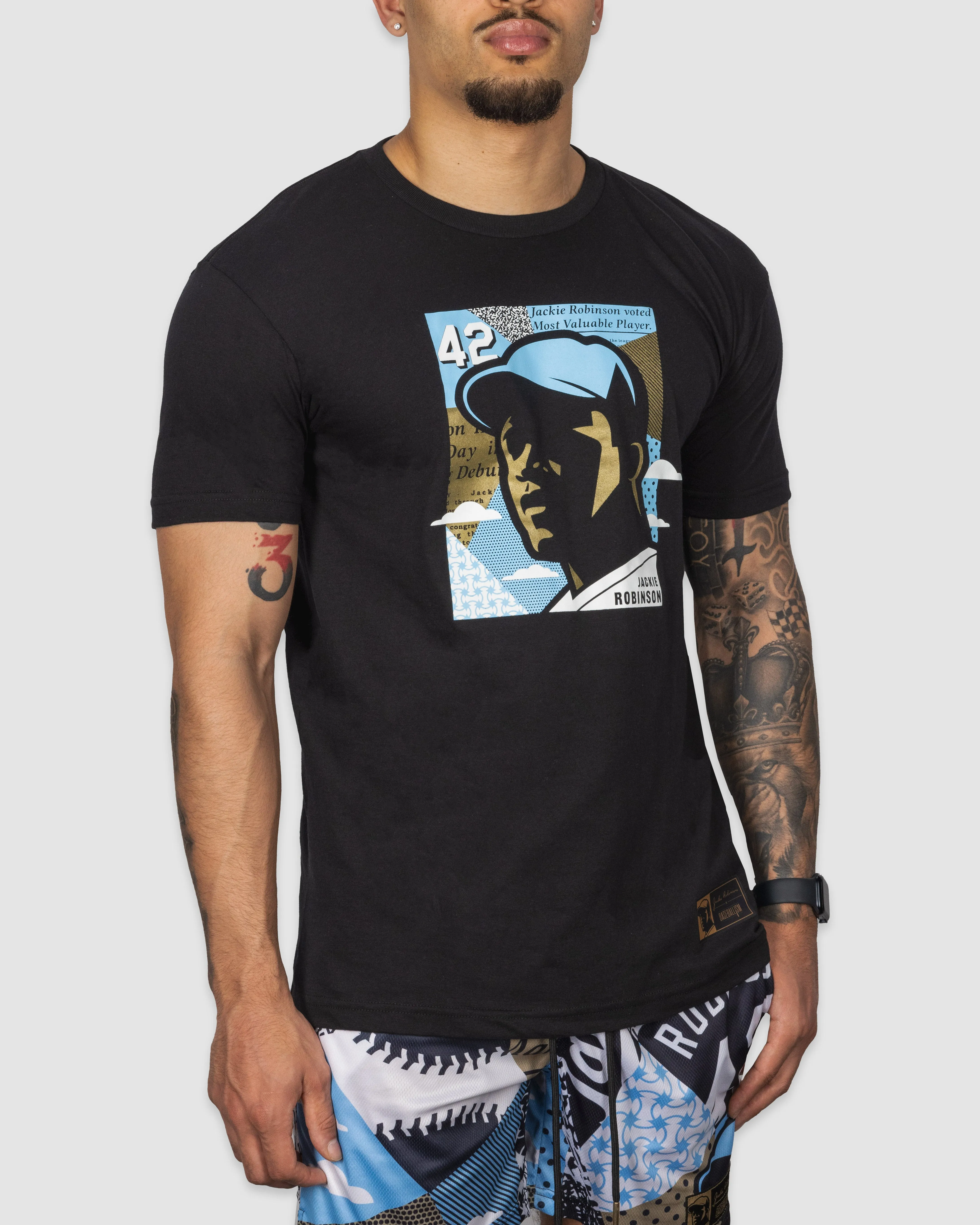Jackie Robinson Front Page T-Shirt