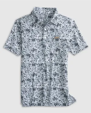 James Madison Tailgater 2.0 Jr. Printed Jersey Performance Polo