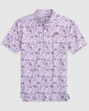 James Madison Tailgater 2.0 Printed Jersey Performance Polo