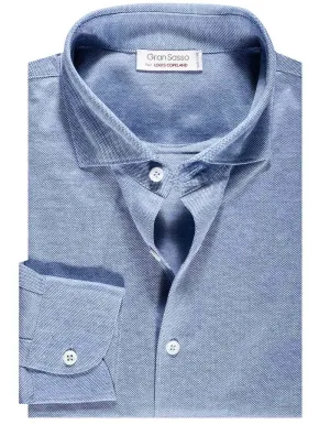 Jersey Blue Shirt Blue