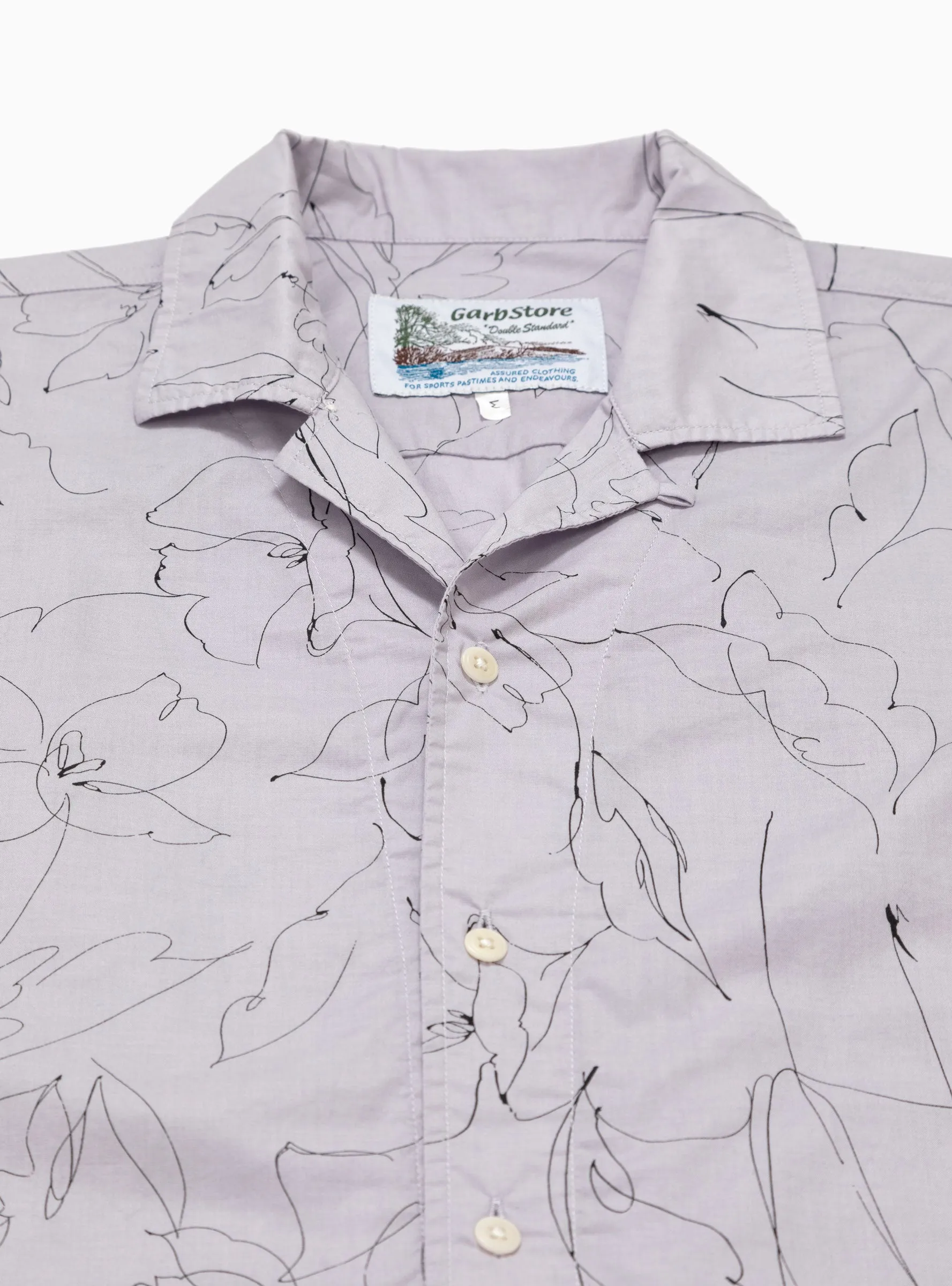 Kabana Shirt Lilac Floral