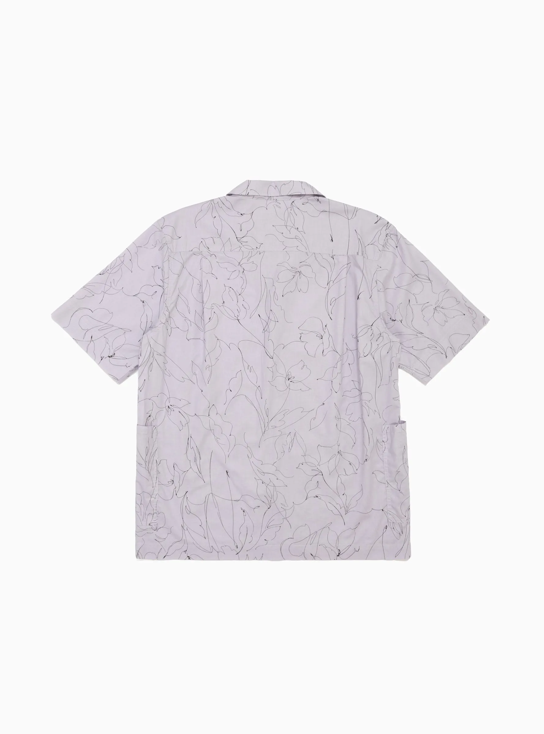 Kabana Shirt Lilac Floral