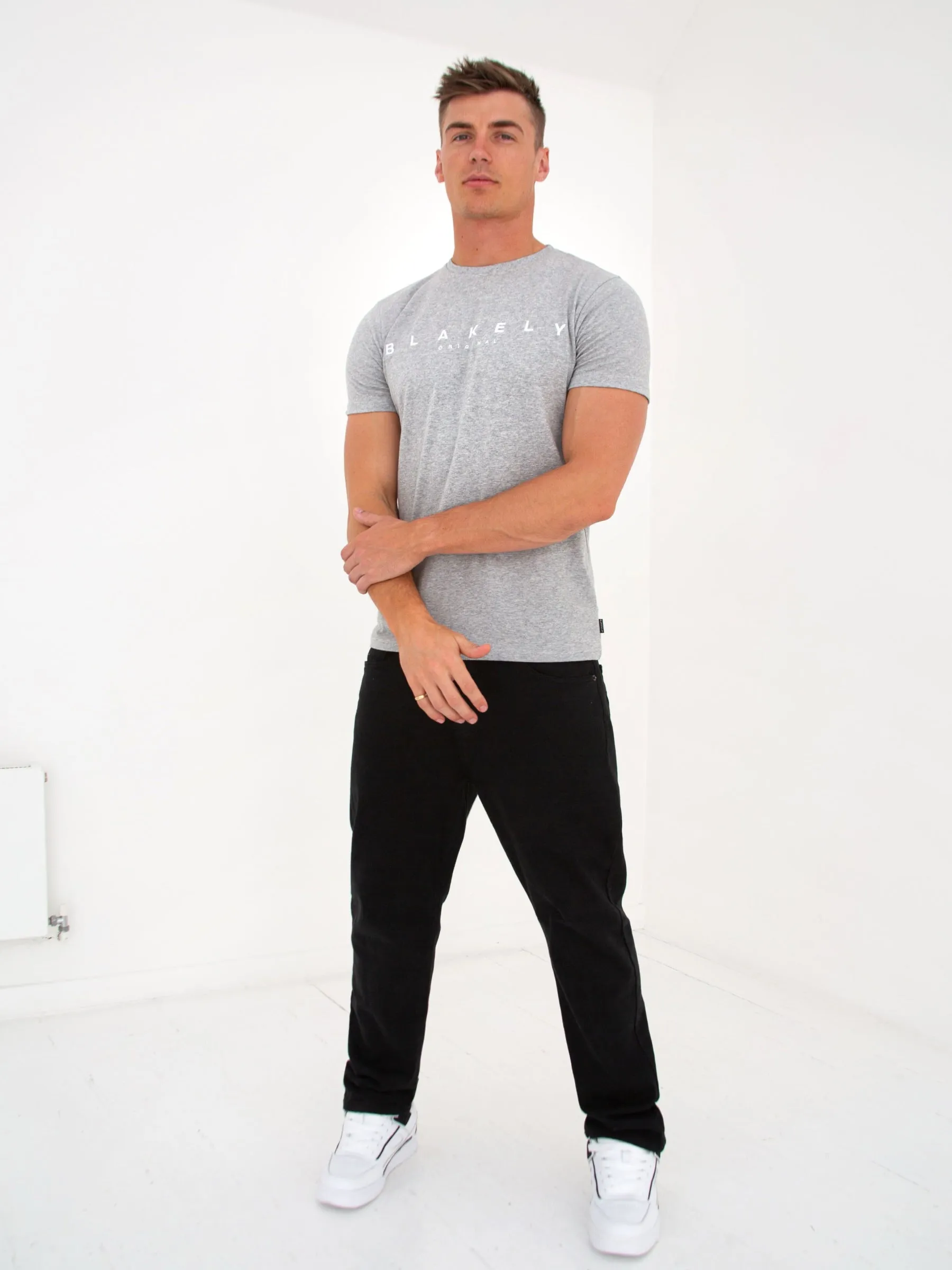 Kade T-Shirt - Marl Grey
