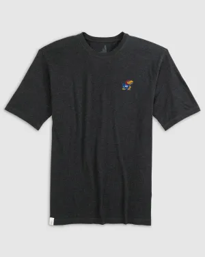 Kansas Heathered Spencer Cotton T-Shirt