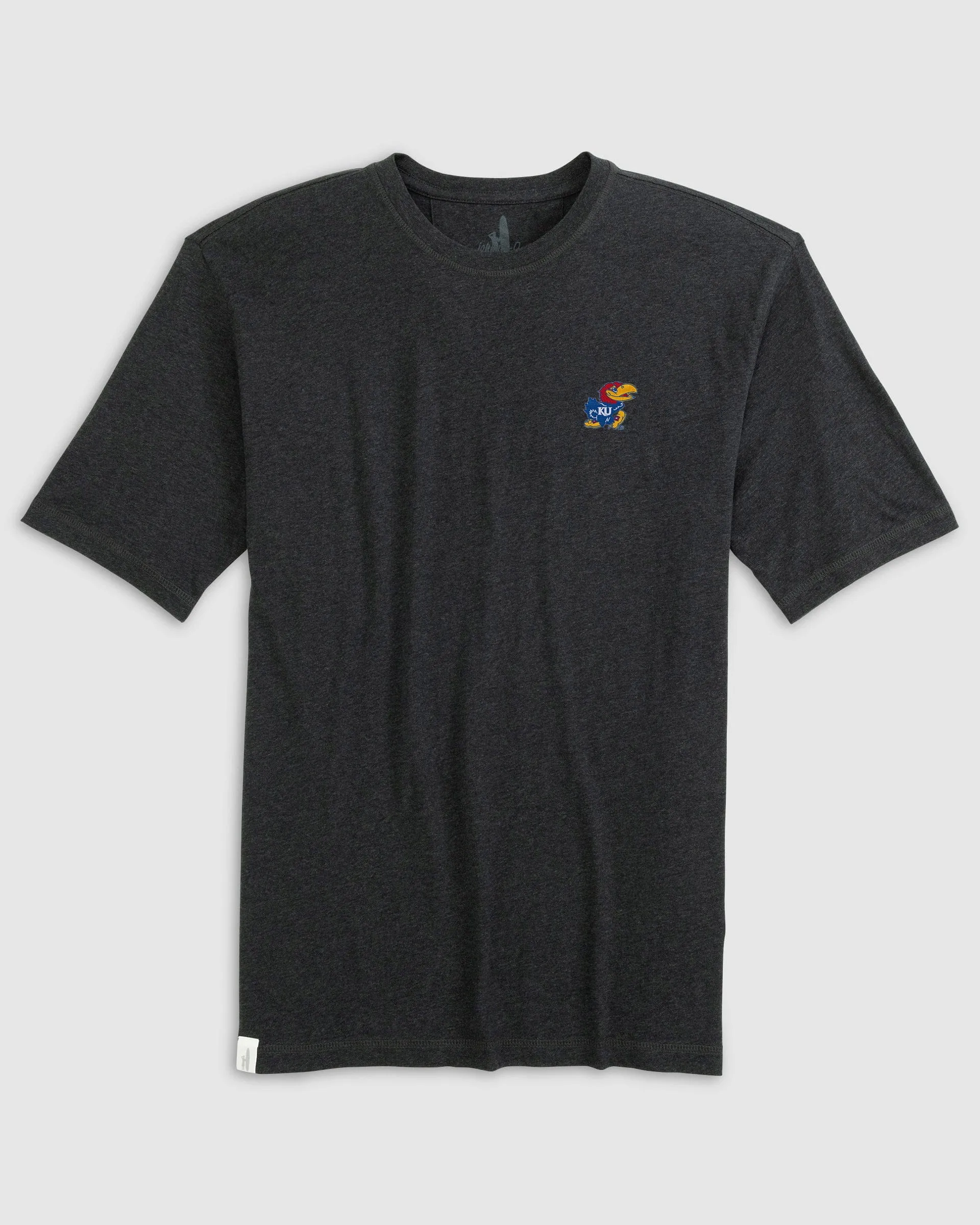 Kansas Heathered Spencer Cotton T-Shirt