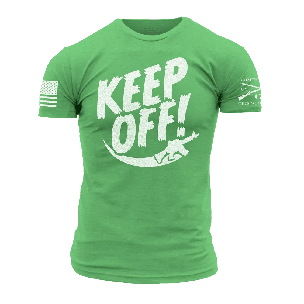 Keep Off T-Shirt - Kelly Green