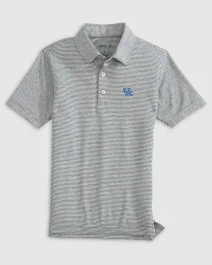 Kentucky Lyndonn Jr. Striped Jersey Performance Polo