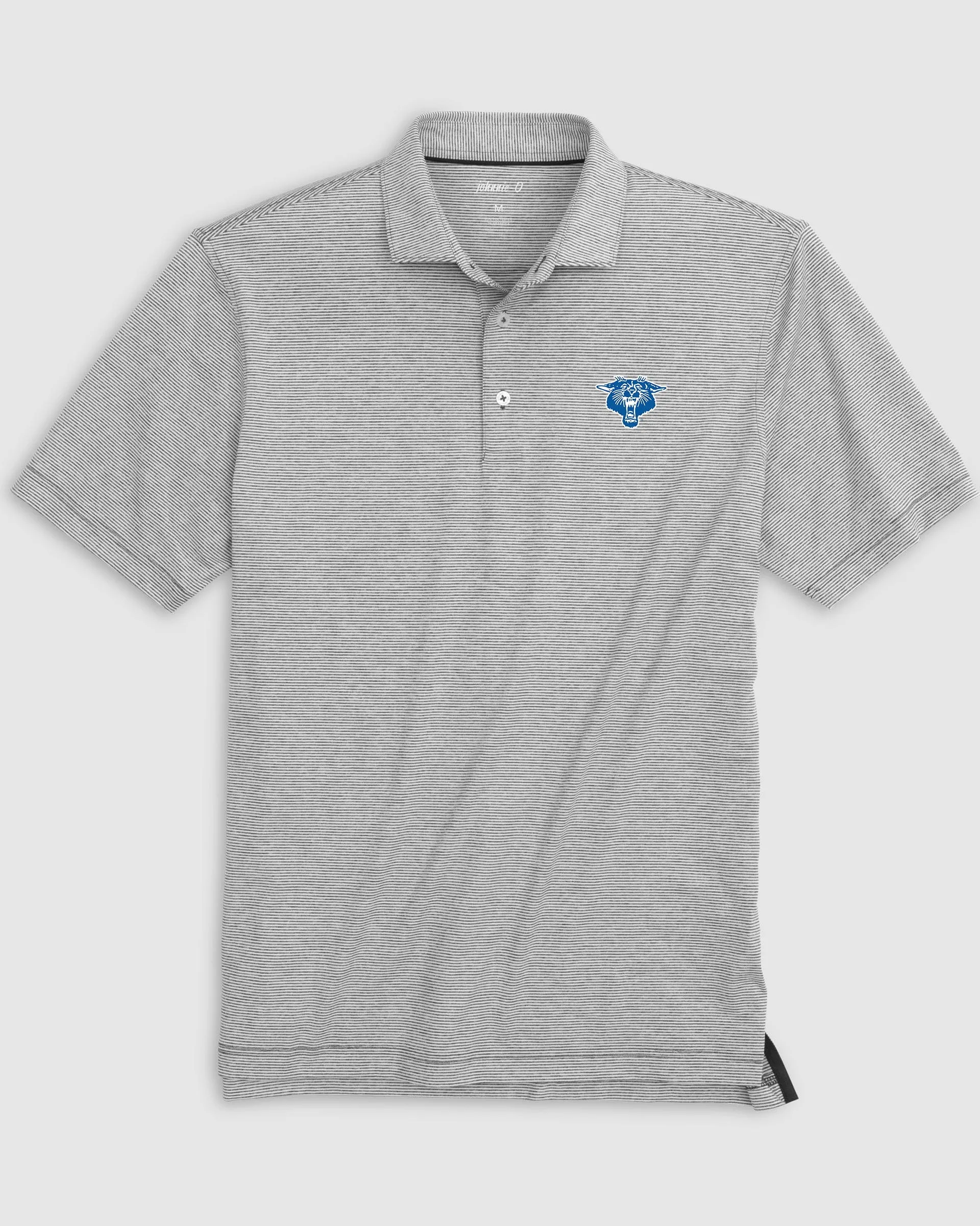Kentucky Lyndonn Striped Jersey Performance Polo - Vintage Logo