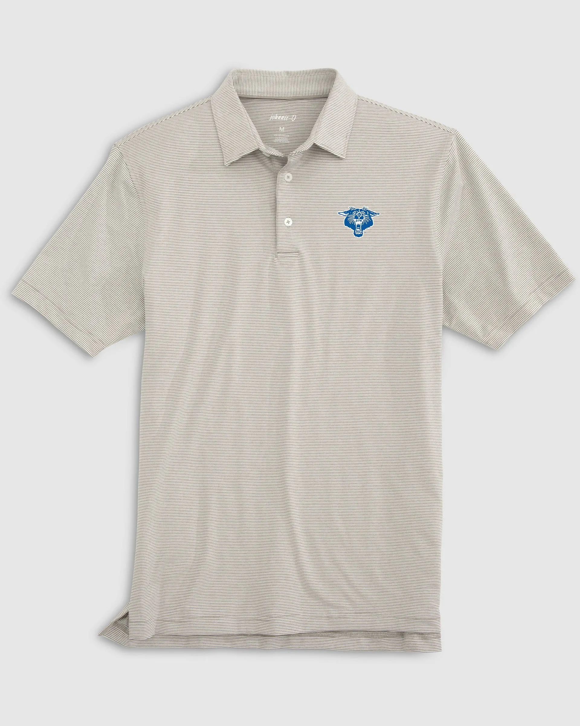 Kentucky Lyndonn Striped Jersey Performance Polo - Vintage Logo