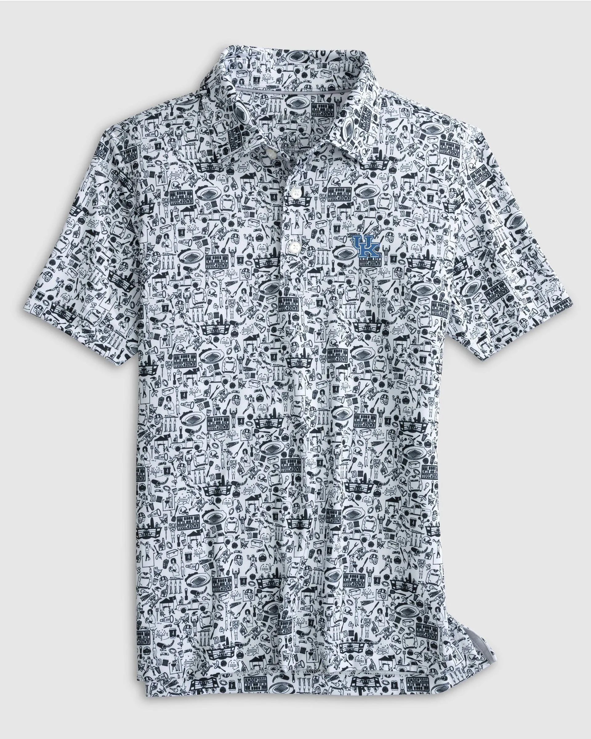 Kentucky Tailgater 2.0 Jr. Printed Jersey Performance Polo