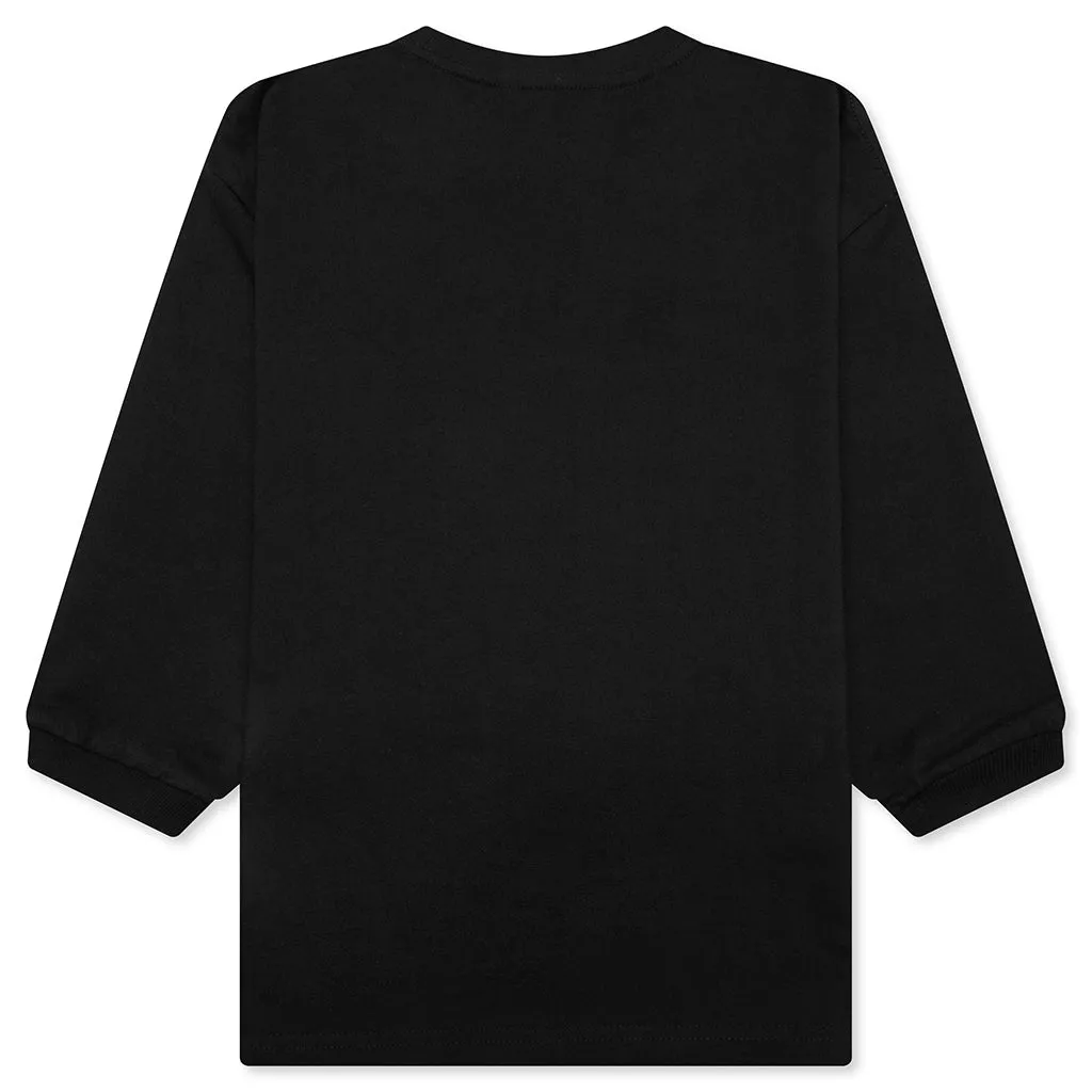 Kids Academy L/S T-Shirt - Black