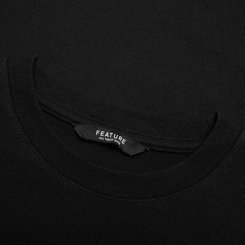 Kids Academy L/S T-Shirt - Black