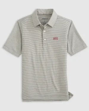 Lafayette Lyndonn Jr. Striped Jersey Performance Polo