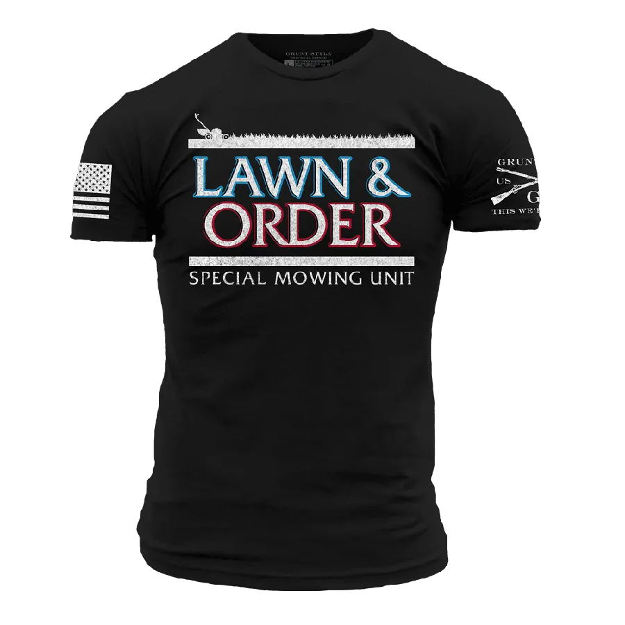 Lawn & Order T-Shirt - Black