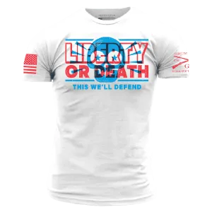 Liberty Or Death T-Shirt - White