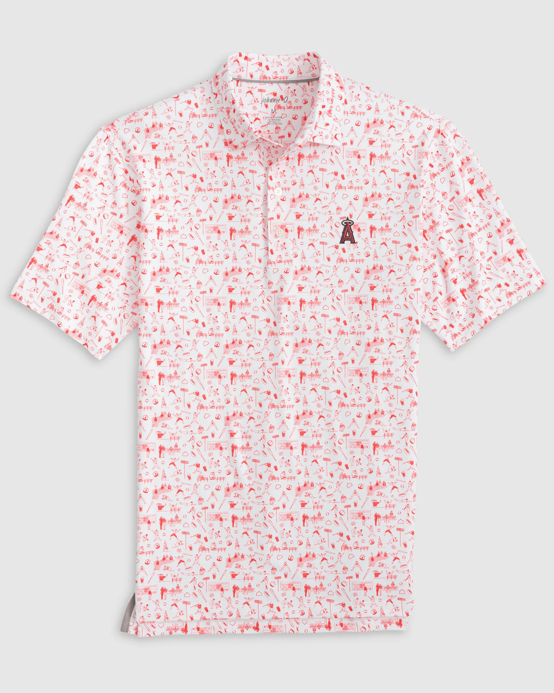 Los Angeles Angels Ballpark Jersey Performance Polo