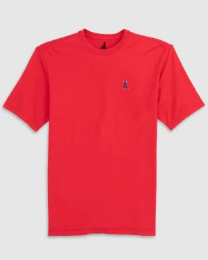Los Angeles Angels Heathered Spencer Cotton T-Shirt