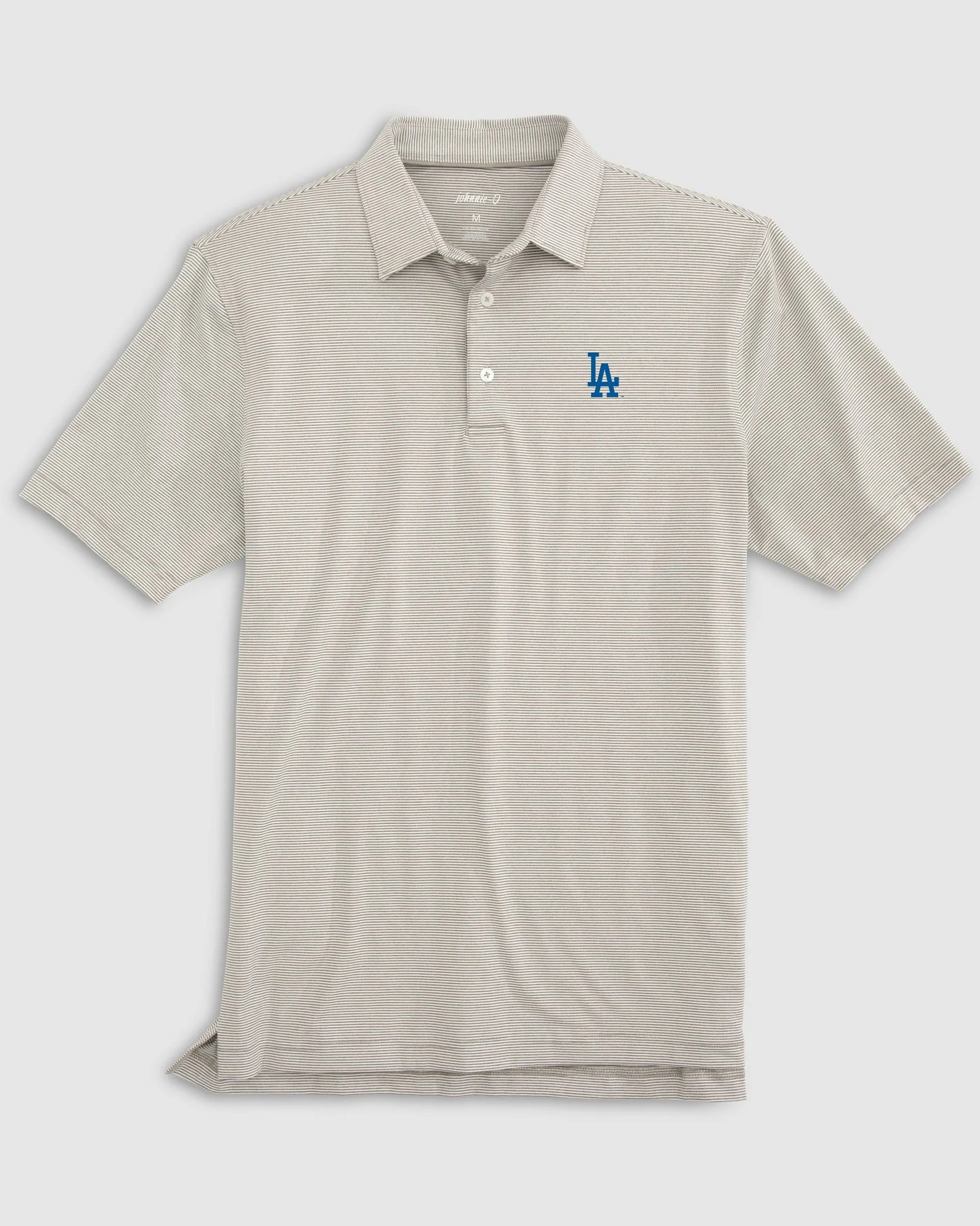 Los Angeles Dodgers Lyndonn Striped Jersey Performance Polo