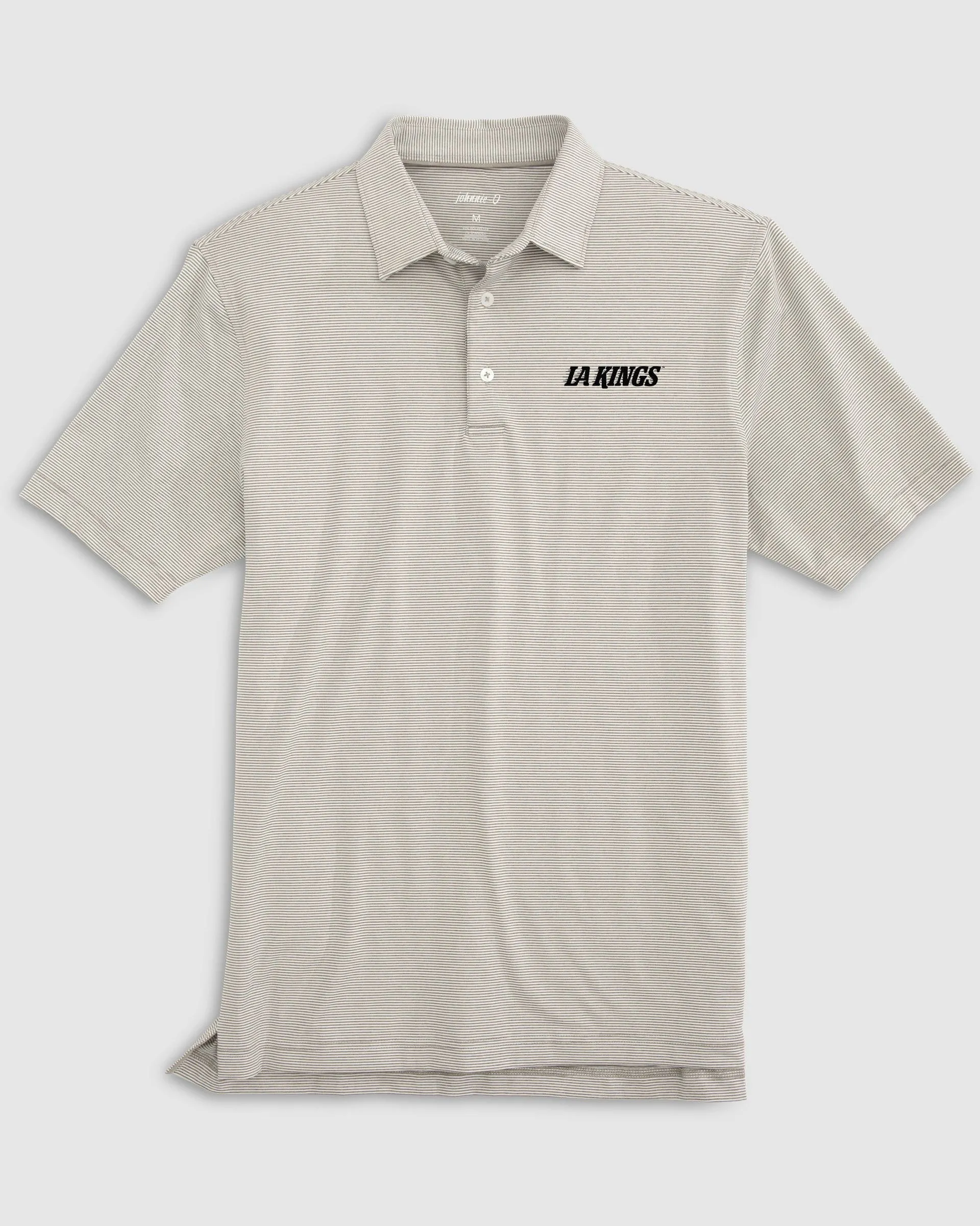 Los Angeles Kings Lyndonn Striped Jersey Performance Polo