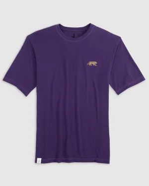 Louisiana State Heathered Spencer Cotton T-Shirt - Tiger Mike Logo