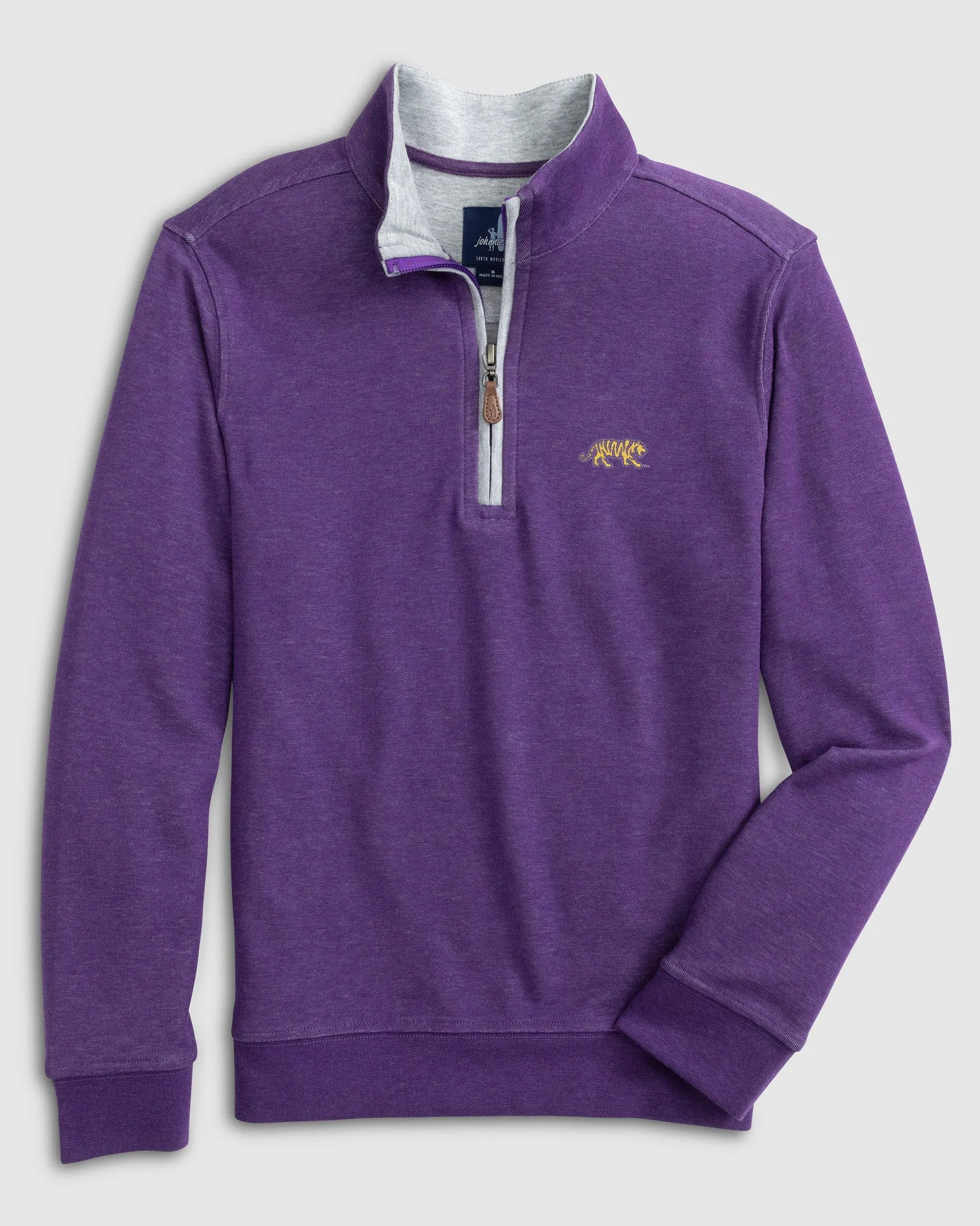 LSU Sully Jr. 1/4 Zip - Tiger Mike Logo