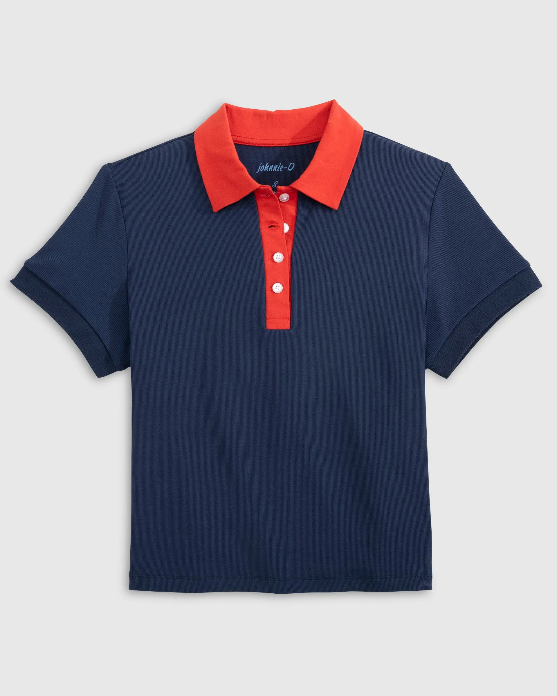 Maisie 4-Button Performance Polo