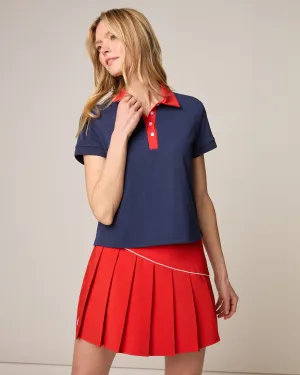 Maisie 4-Button Performance Polo
