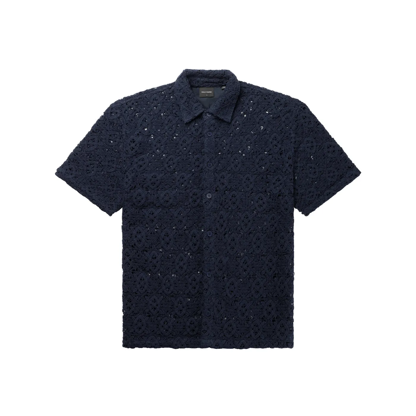 Maritime Blue Lace Shield Shirt
