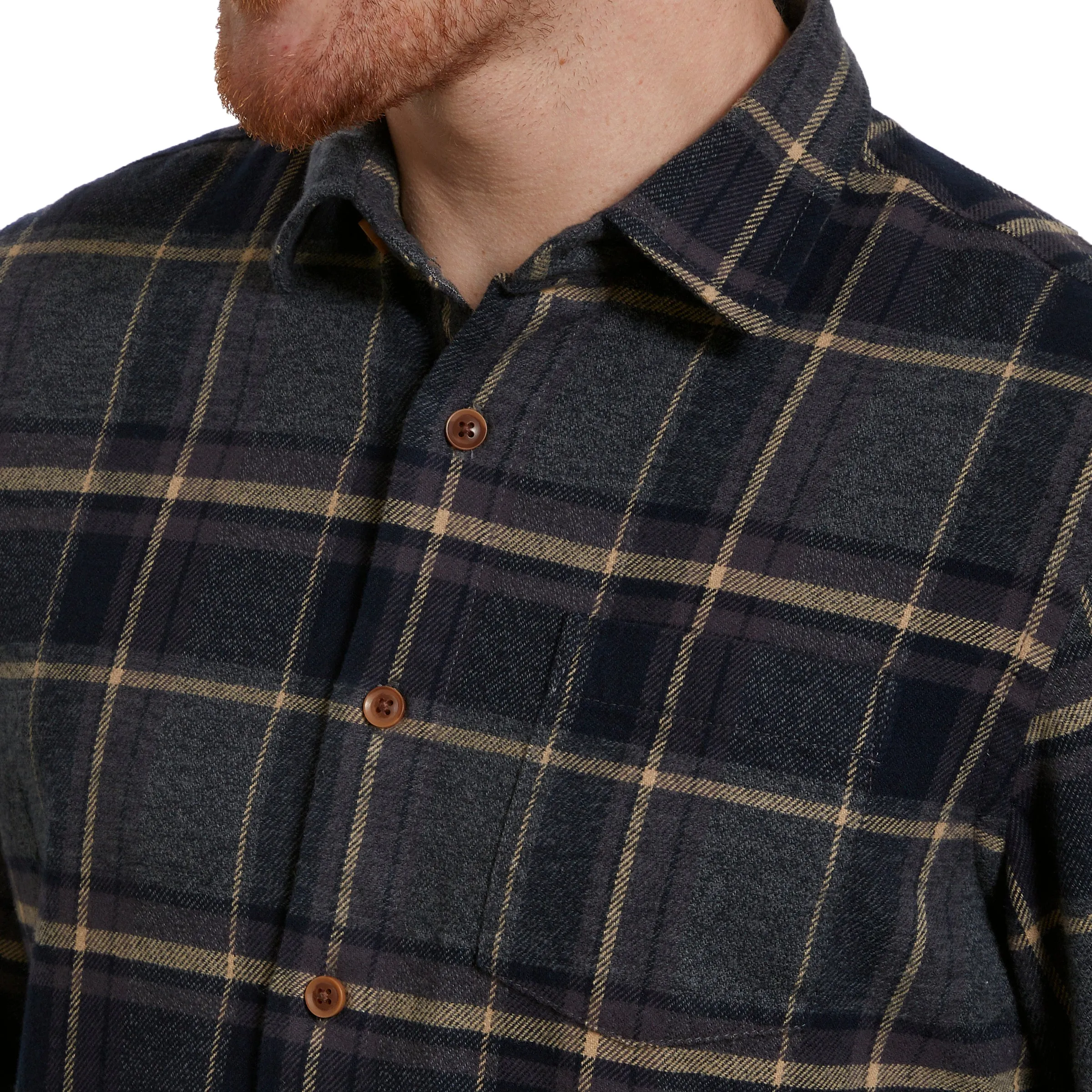 Marvel Jaspe Heritage Flannel - Charcoal Gray (Final Sale)